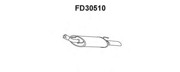 Глушитель выхлопных газов конечный FD30510 VENEPORTE