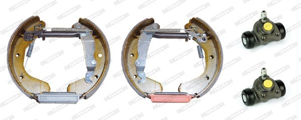 Комплект тормозных колодок FMK168 FERODO