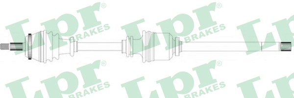Приводной вал DS39127 LPR