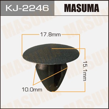 Клипса крепежная KJ2246 MASUMA