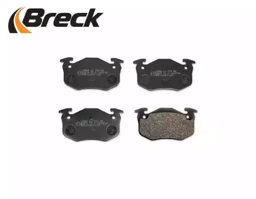 Комплект тормозных колодок, диско 209730070400 BRECK