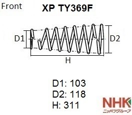 Деталь XPTY369F NHK