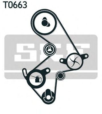 Комплект ремня ГРМ VKMA91101 SKF
