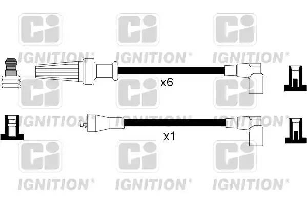 Ккомплект проводов зажигания XC586 QUINTON HAZELL