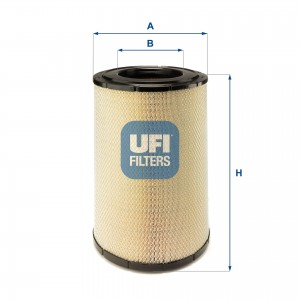 Воздушный фильтр 27.286.00 UFI