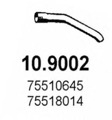 Выпускной трубопровод 109002 ASSO