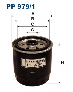 Фильтр топливный PP9791 FILTRON