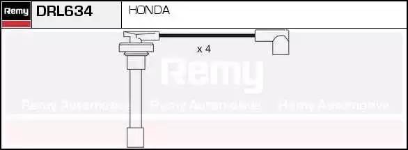 Ккомплект проводов зажигания DRL634 DELCO REMY
