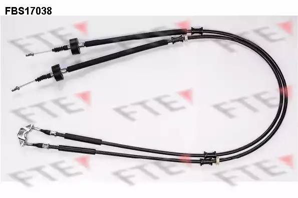 Трос, стояночная тормозная система FBS17038 FTE