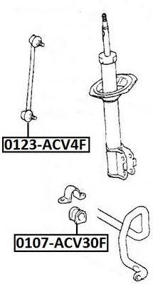 Стойка стабилизатора 0123-ACV4F ASVA