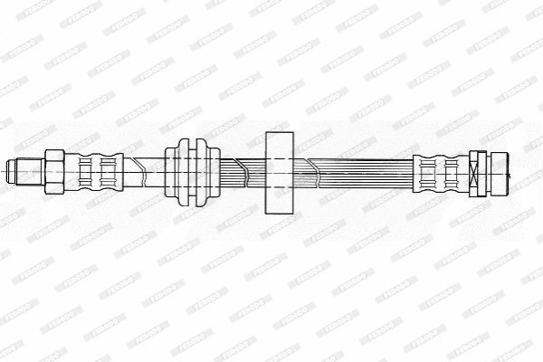 Тормозной шланг FHY2228 FERODO