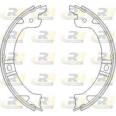 Комплект тормозных колодок, стояночная тормозная система 474400 ROADHOUSE