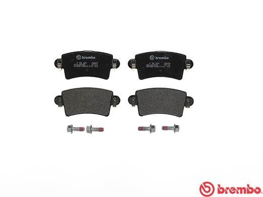 Комплект тормозных колодок, диско P59040 BREMBO