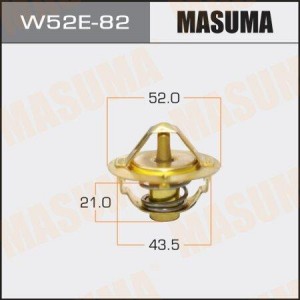 Термостат системы охлаждения W52E-82 MASUMA