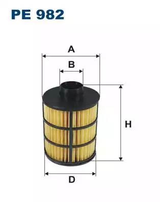 Фильтр топливный PE982 FILTRON