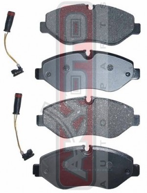 Колодки тормозные дисковые AKD-0698 AKYOTO