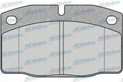 Комплект тормозных колодок, диско AC426981D AC DELCO