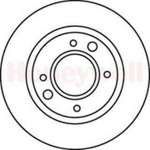 Тормозной диск 561065B BENDIX JURID