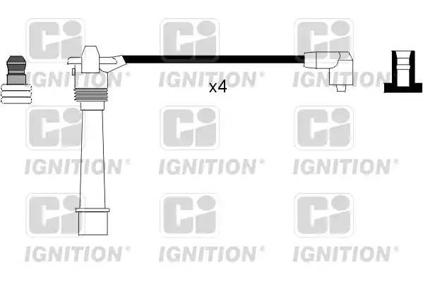 Ккомплект проводов зажигания XC701 QUINTON HAZELL
