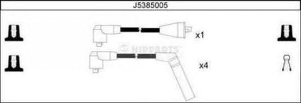 Ккомплект проводов зажигания J5385005 H B JAKOPARTS NIPPARTS