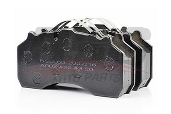 Колодки тормозные дисковые BSG60200016 BSG