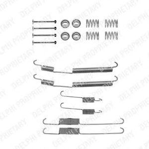 Комплектующие, тормозная колодка LY1230 DELPHI