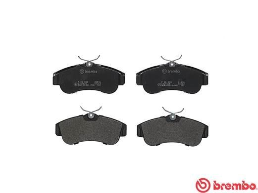 Комплект тормозных колодок, диско P56022 BREMBO