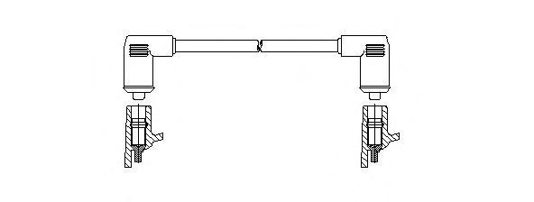 Провод зажигания 10745 BREMI