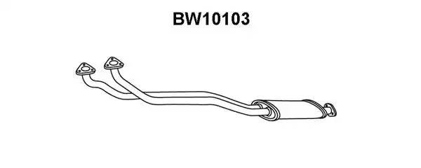 Предглушитель выхлопных газов BW10103 VENEPORTE