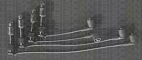 Ккомплект проводов зажигания 88605101 TRISCAN