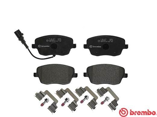 Комплект тормозных колодок, диско P85077 BREMBO