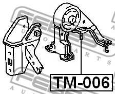 Подушка двигателя TM-006 FEBEST