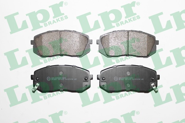 Колодки тормозные дисковые 05P1415 LPR