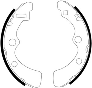Комплект тормозных колодок MFR172 MINTEX