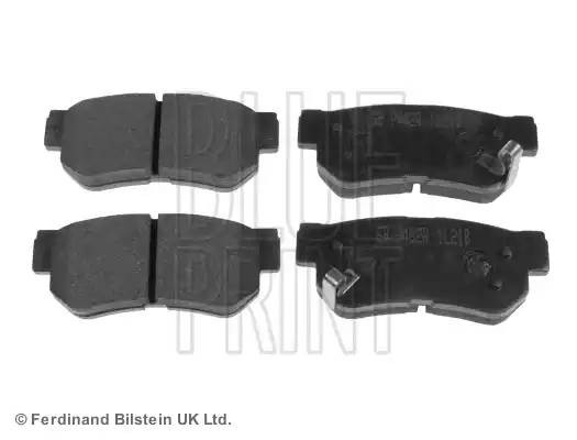 Комплект тормозных колодок, диско ADD64221 BLUE PRINT