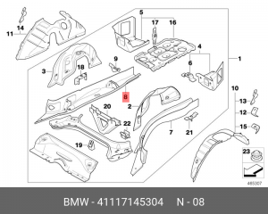Деталь 41 11 7 145 304 BMW