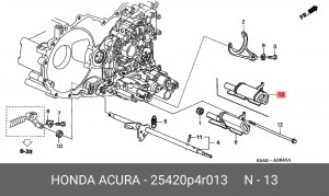 Фильтр масляный АКПП 25420P4R013 HONDA