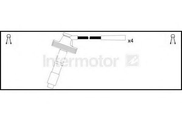 Ккомплект проводов зажигания 73409 STANDARD