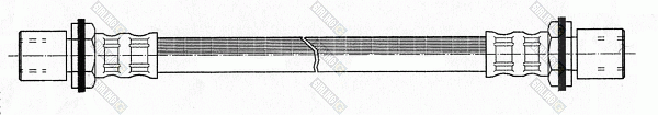 Тормозной шланг 9001181 GIRLING