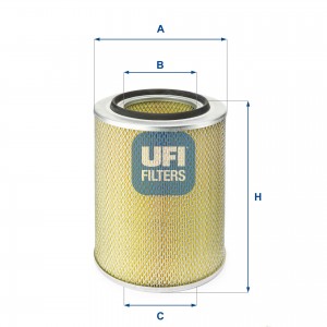 Воздушный фильтр 27.183.00 UFI