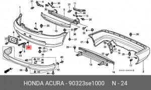 Деталь 90323SE1000 HONDA