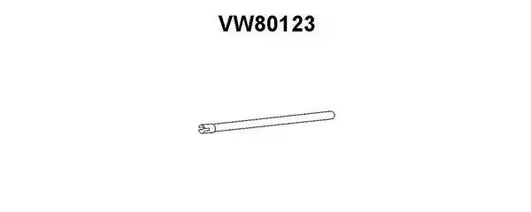 Выпускной трубопровод VW80123 VENEPORTE