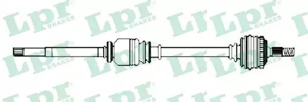 Приводной вал DS16205 LPR