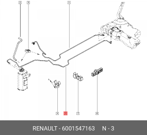 Деталь 6001547163 RENAULT