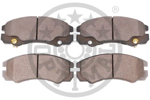 Комплект тормозных колодок, диско 10376 OPTIMAL