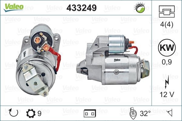 Стартер 433249 VALEO PHC