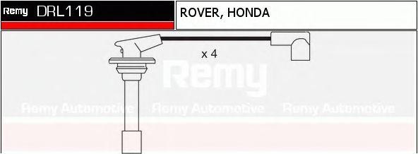 Ккомплект проводов зажигания DRL119 DELCO REMY