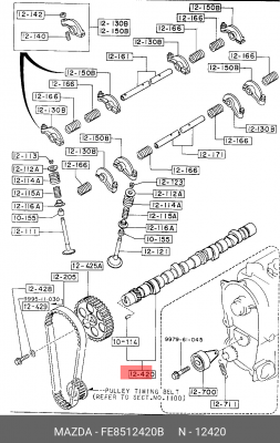 Деталь FE85-12-420B MAZDA