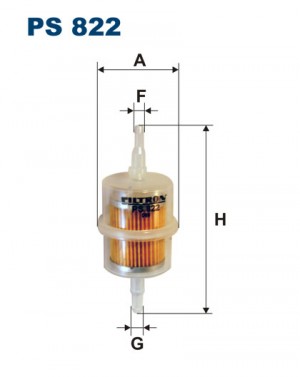 Фильтр топливный PS822 FILTRON