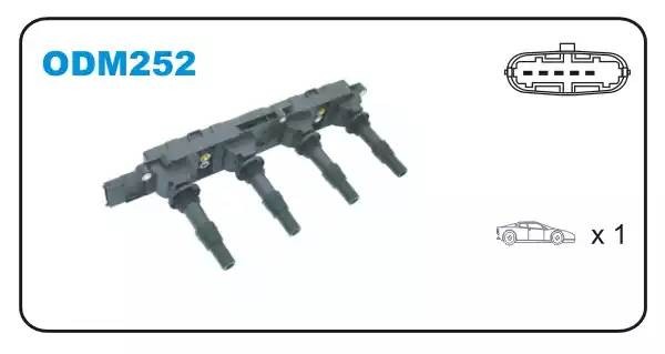 Катушка зажигания ODM252 JANMOR